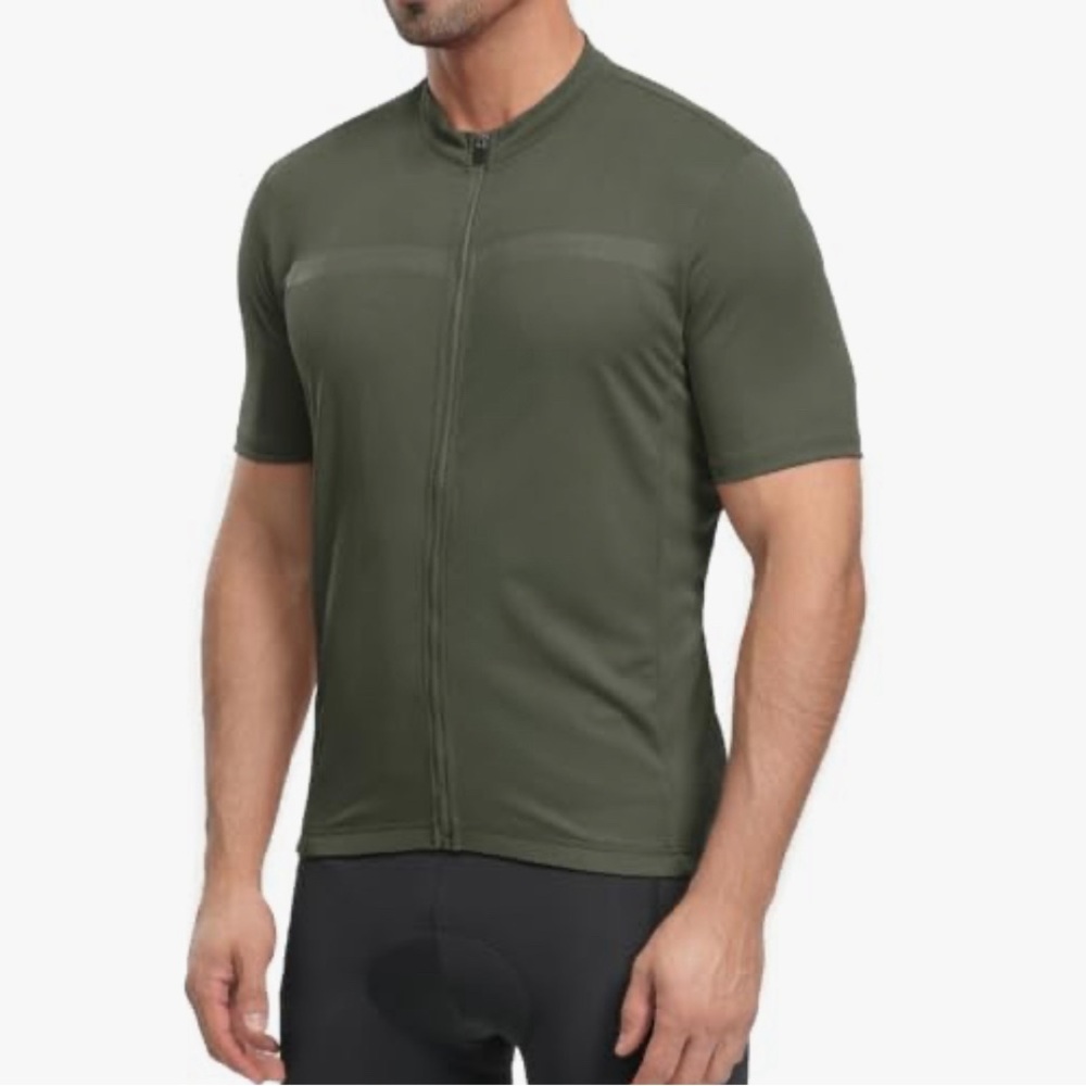 ARSUXEO Mens Cycling Jersey Short Sleeves